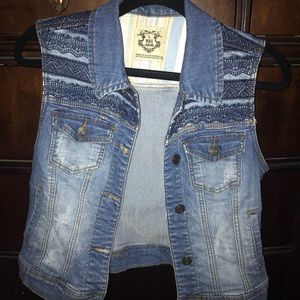 Wax Jeans BOHO Denim Vest